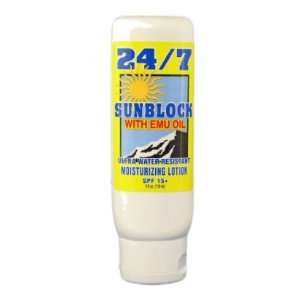 Emu Oil   24/7 Sunblock Lotion 1oz