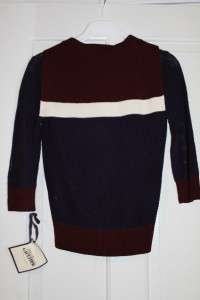 JEAN PAUL GAULTIER Target Sailor Cardigan Sweater S NWT  