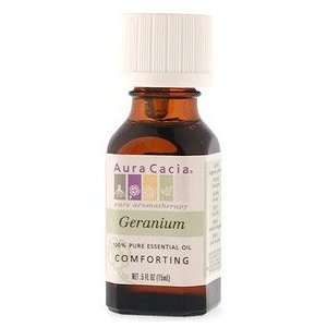  Essential Oil Geranium (pelargonium graveolens) .5 fl oz 