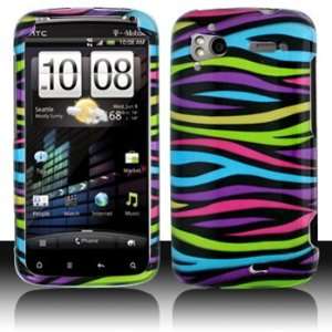  Tmobile HTC Sensation 4g Accessory   Rainbow Zebra 