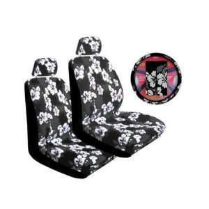   piece Lowback Seat Covers / Steering Wheel Cover / Shoulder Belt Pads