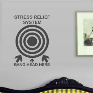  StikEez Grey Stress Relief System Band Head Here Funny 