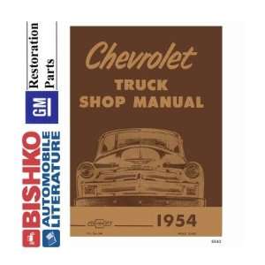 1954 CHEVROLET PICKUP TRUCK Shop Service Manual CD