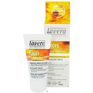  Lavera   Faces Exfoliant Wash Organic Calendula   1 oz 
