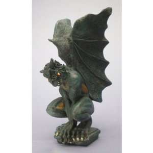   Dark Evil Dragon Gargoyle Statue Sculpture Figurine