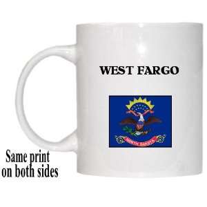    US State Flag   WEST FARGO, North Dakota (ND) Mug 