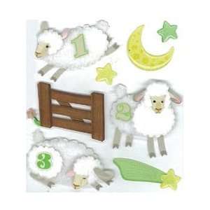   Jolees Boutique Dimensional Stickers Counting Sheep