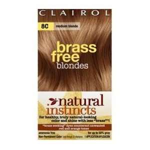   Instincts #8C Brass Free Medium Blonde Kit