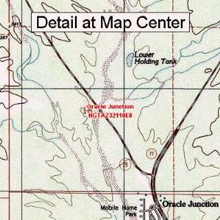   Map   Oracle Junction, Arizona (Folded/Waterproof)