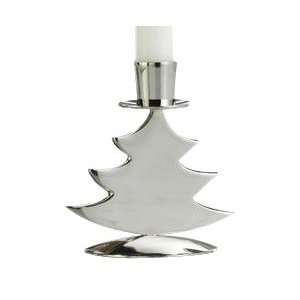  Zodax Nickel Plated Tree Shaped Taper holder, Small