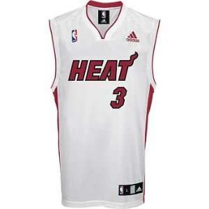 Miami Heat Heat Dwyane Wade Replica Home Jersey, Size XX Large 