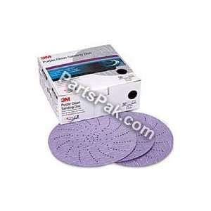 3M 30483 Hookit Purple 5 P80E Grit Clean Sanding Disc 