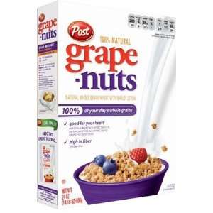  Grape Nuts Post Cereal, 24 oz Boxes, 4 ct (Quantity of 1 