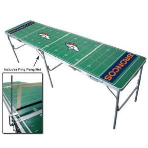    Denver Broncos Tailgating, Camping & Pong Table