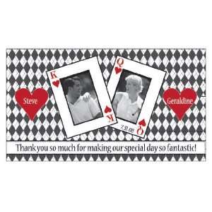  King and Queen of Hearts Save the Date Magnets   Variety 