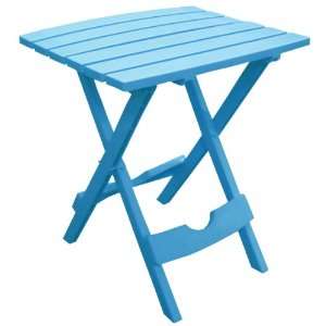   8500 21 3700 Quick Fold Side Table, Pool Blue Patio, Lawn & Garden