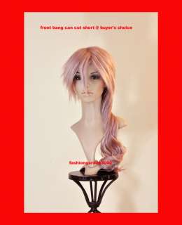 FINAL FANTASY XIII 13 LIGHTNING COSPLAY PARTY PINK WIG  