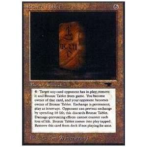  Magic the Gathering   Bronze Tablet   Antiquities Toys & Games