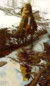 Bev Doolittle SPIRIT OF THE GRIZZLY WSS Print Camoflauge Horse 