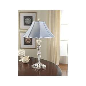  Sedgefield L419 420Bl Abby 26 Faceted Crystal Table Lamp 