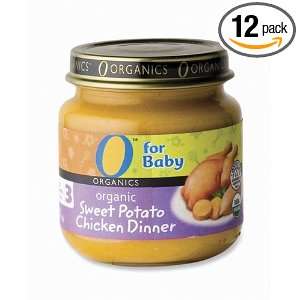 Organics for Baby Organic Sweet Potato Chicken Dinner, Stage 3, 4 