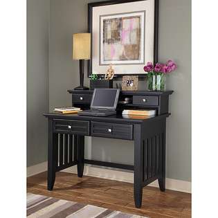  Home Styles Arts and Crafts Black Student Desk/ Hutch at 