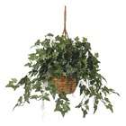 Nearly Natural Napolien English Ivy Hanging Basket Silk Plant