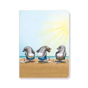  ECOeverywhere Dolphin Moon Journal, 160 Pages, 7.625 x 5 