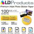 Paper LD Glossy Inkjet Photo Sticker Paper