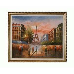  Art Reproduction Oil Painting   Famous Cities Au Revoir 