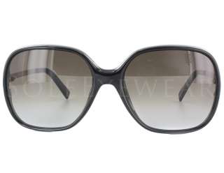 NEW Fendi FS 5208 003 Black Gold tone / Brown Gradient Sunglasses 