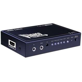   HDMI 5 x 1 Digital Selector Switch with IR Remote Control 