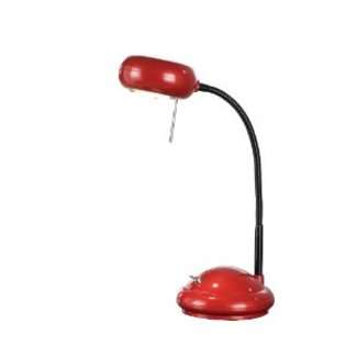 Normande Lighting 40W Halogen Desk Lamp. 15 High with a Black Flexible 