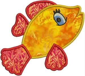 TROPICAL FISH * Machine Applique Embroidery *12 Designs  
