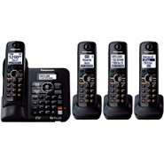  KX TG6644B DECT 6.0 Plus Expandable Answer System with 4 Handset 