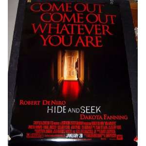  Hide And Seek Two Sided Movie Theater Poster (Movie 
