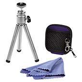   Set for Digital Cameras (Tripod, Memory Card Case and Cleaning Cloth