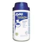 EXPO Dry Erase Board Cleaning Wet Wipes, 50/container