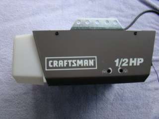 Craftsman Garage Door Opener 1/2 hp Chain Drive Head / Motor unit 