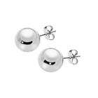 Silver earrings Sterling Silver Round Ball Stud Earrings 7mm Bead 925