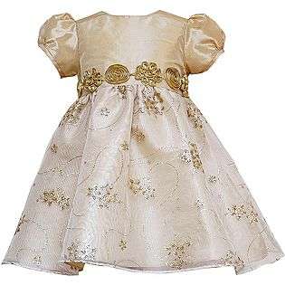 Baby Girl’s Dress Gold  Rare Too Baby Baby & Toddler Clothing 