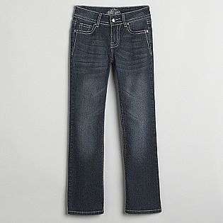 Girls Plus Boot Cut Jeans with Back Pocket Flap  Revolt Clothing 