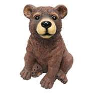 Baby Bear Statue   Brown 