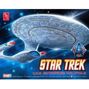 Star Trek USS Enterprise Starship Set 3 Kits 1/2500 AMT  AMT/MPC Toys 