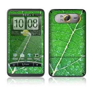  HTC HD7 Skin Decal Sticker   Green Leaf Texture 