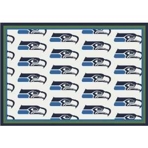   Seattle Seahawks 533321 1083 4 x 5 Blue Area Rug