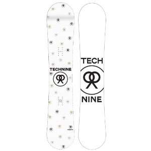  Technine Nines Snowboard White 152 Womens Sports 
