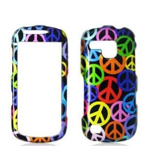 Peace Sign Design Crystal Hard Skin Case Cover for Samsung Continuum 