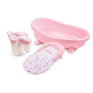  Summer Infant Soothing Tub Spa & Shower   Pink Baby