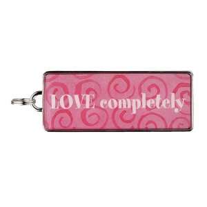  Rectangle Word Charm   LOVE completely Arts, Crafts 